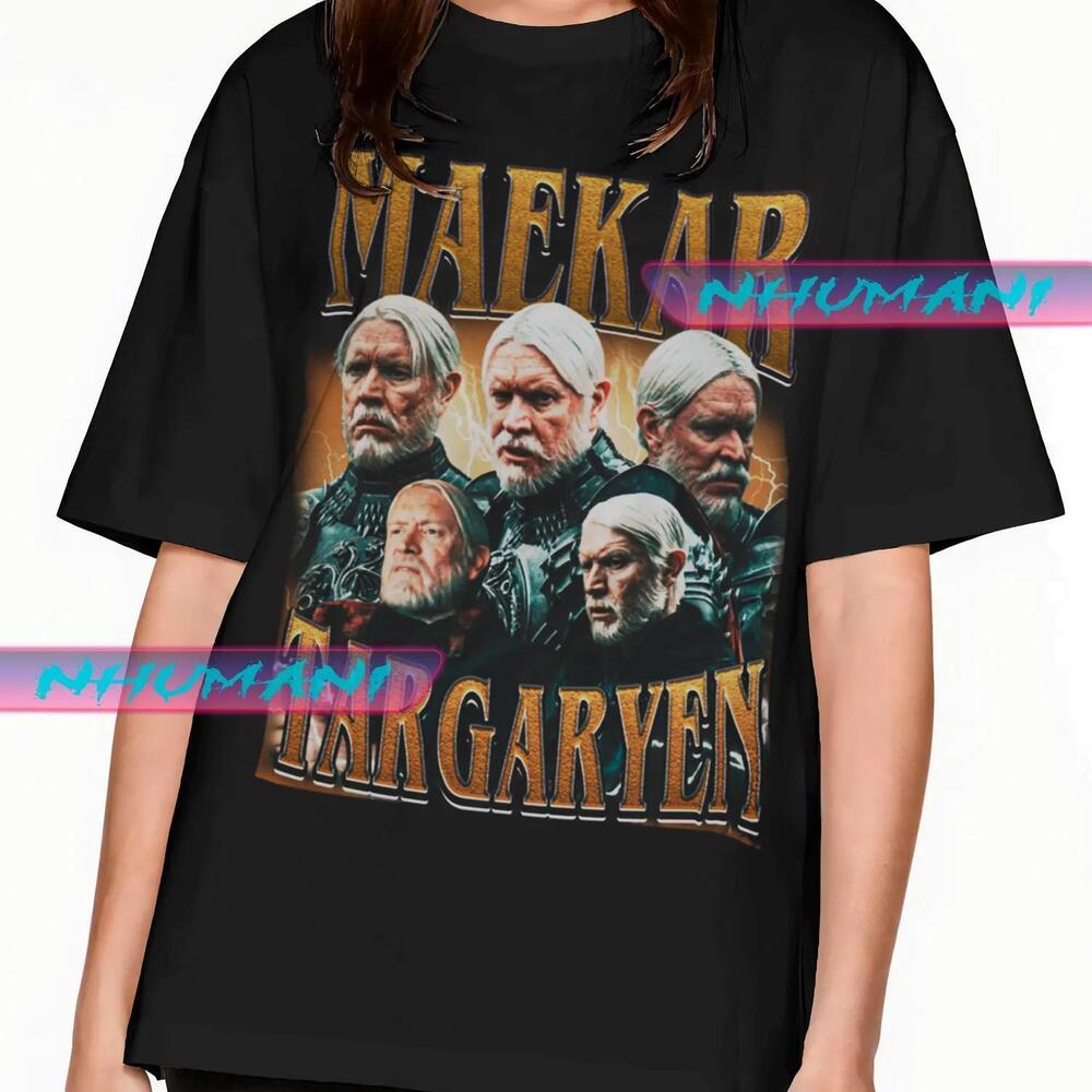 Sam Spruell Maekar Targaryen Y2K Graphic Tshirt